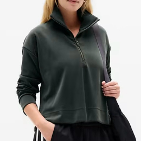 athleta sea soft quarter zip pullover - Picture 4 of 11